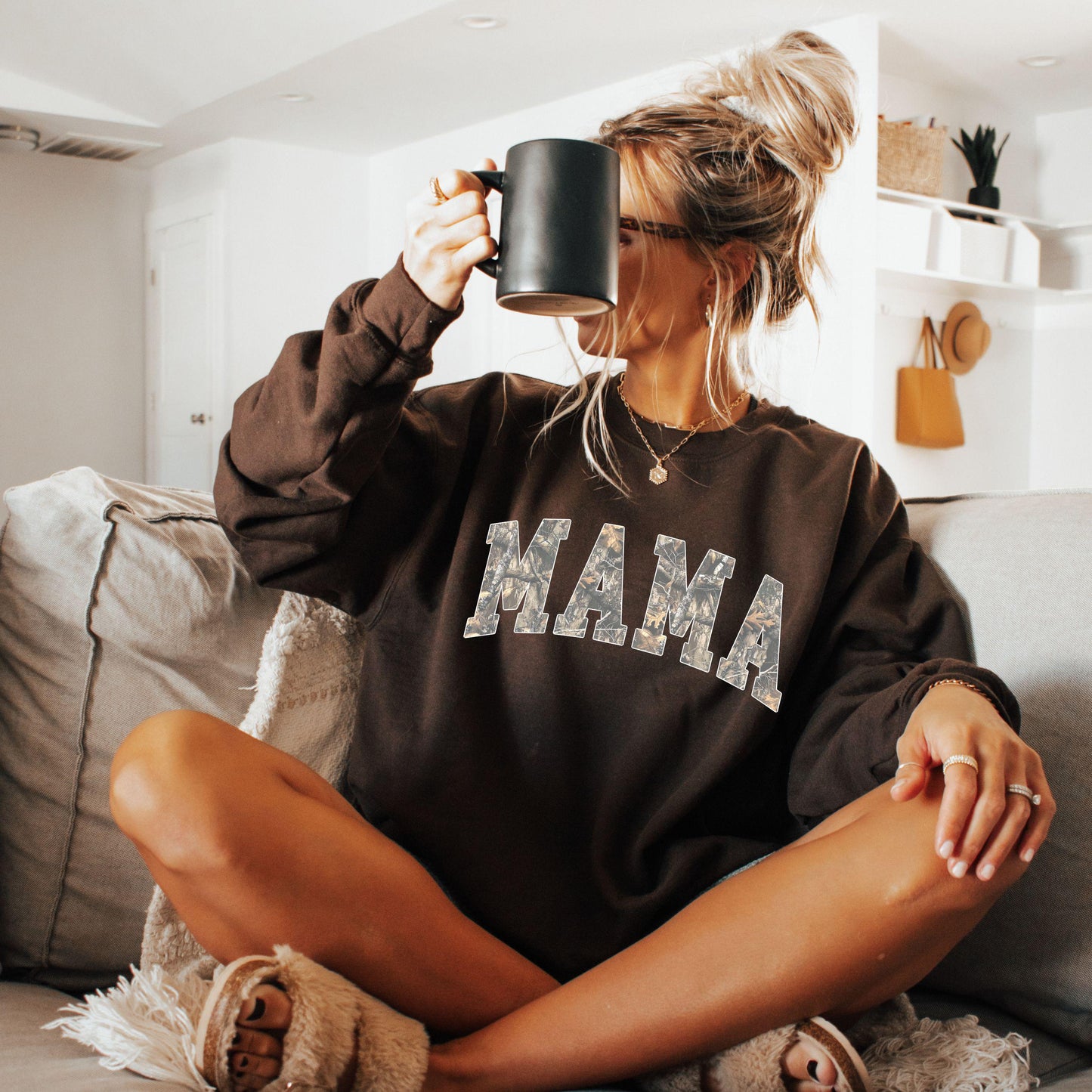 Custom Mama Camo Sweatshirt