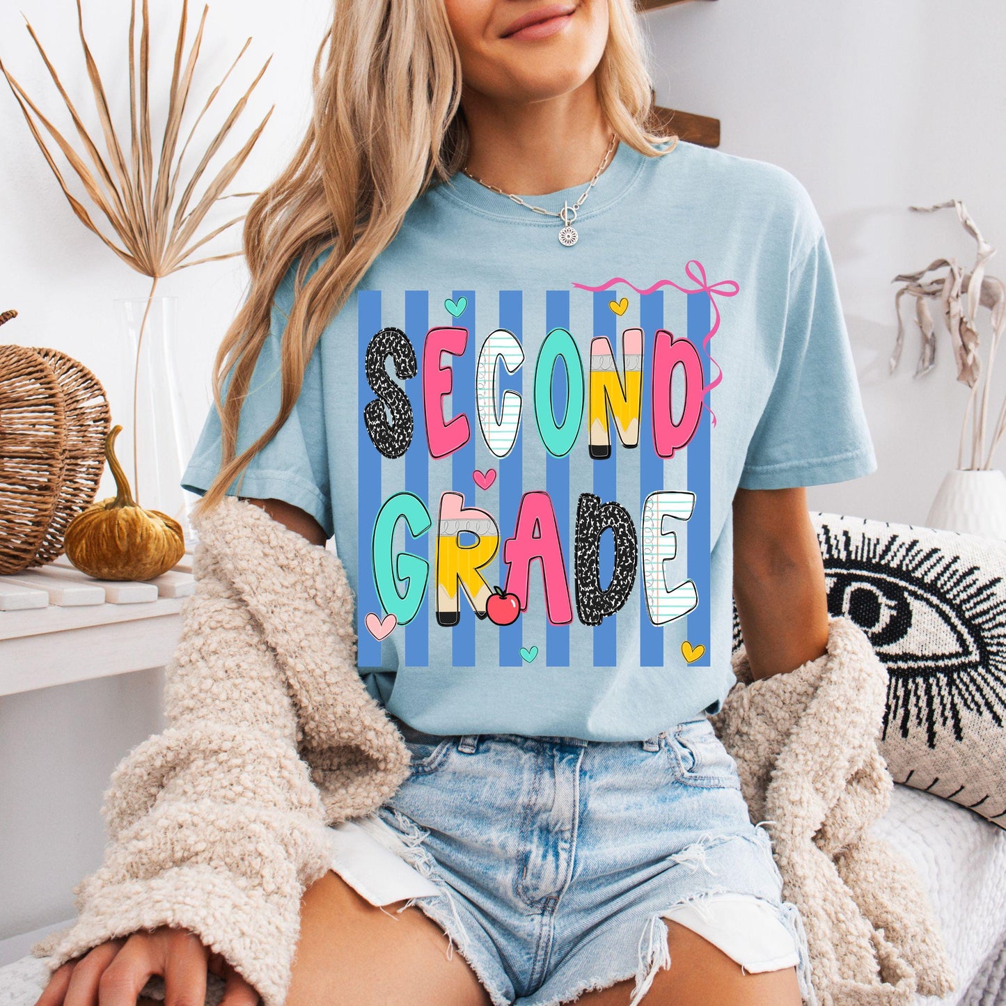 Second Grade Teacher Shirt
