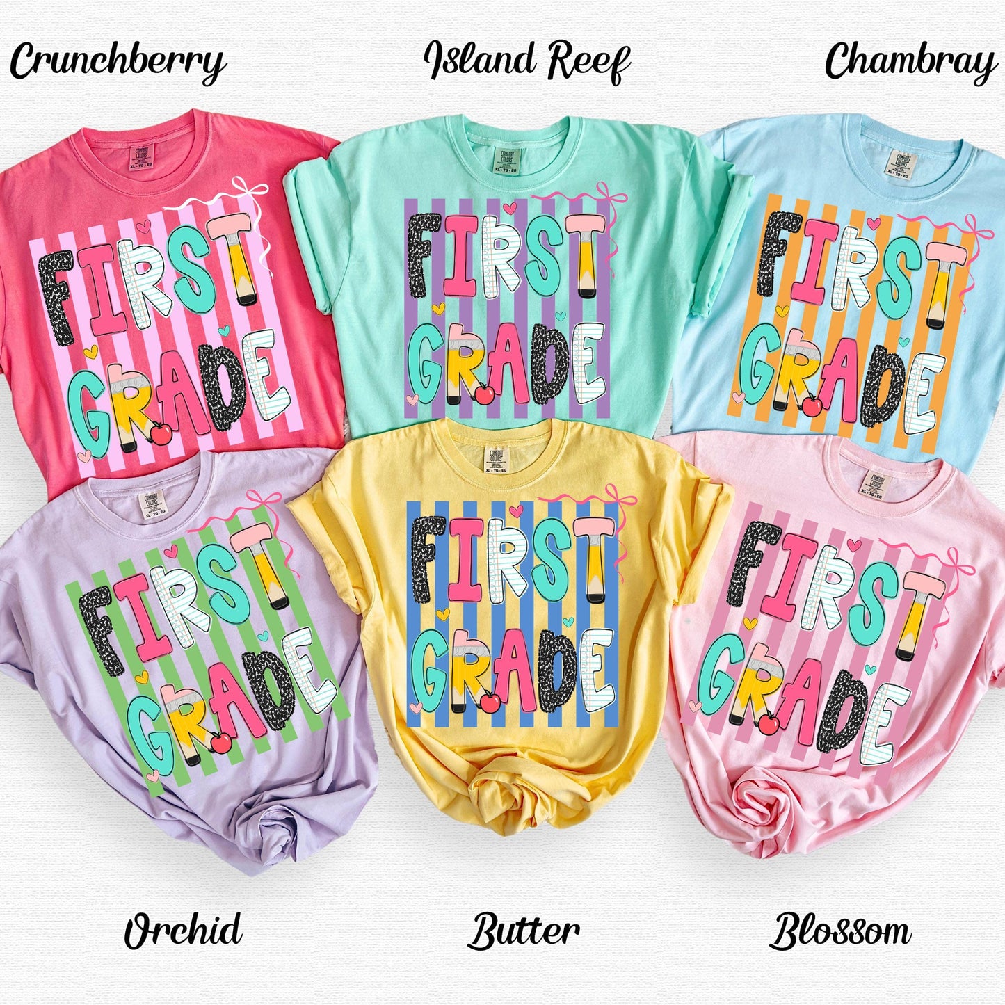 First Grade Teacher Shirt