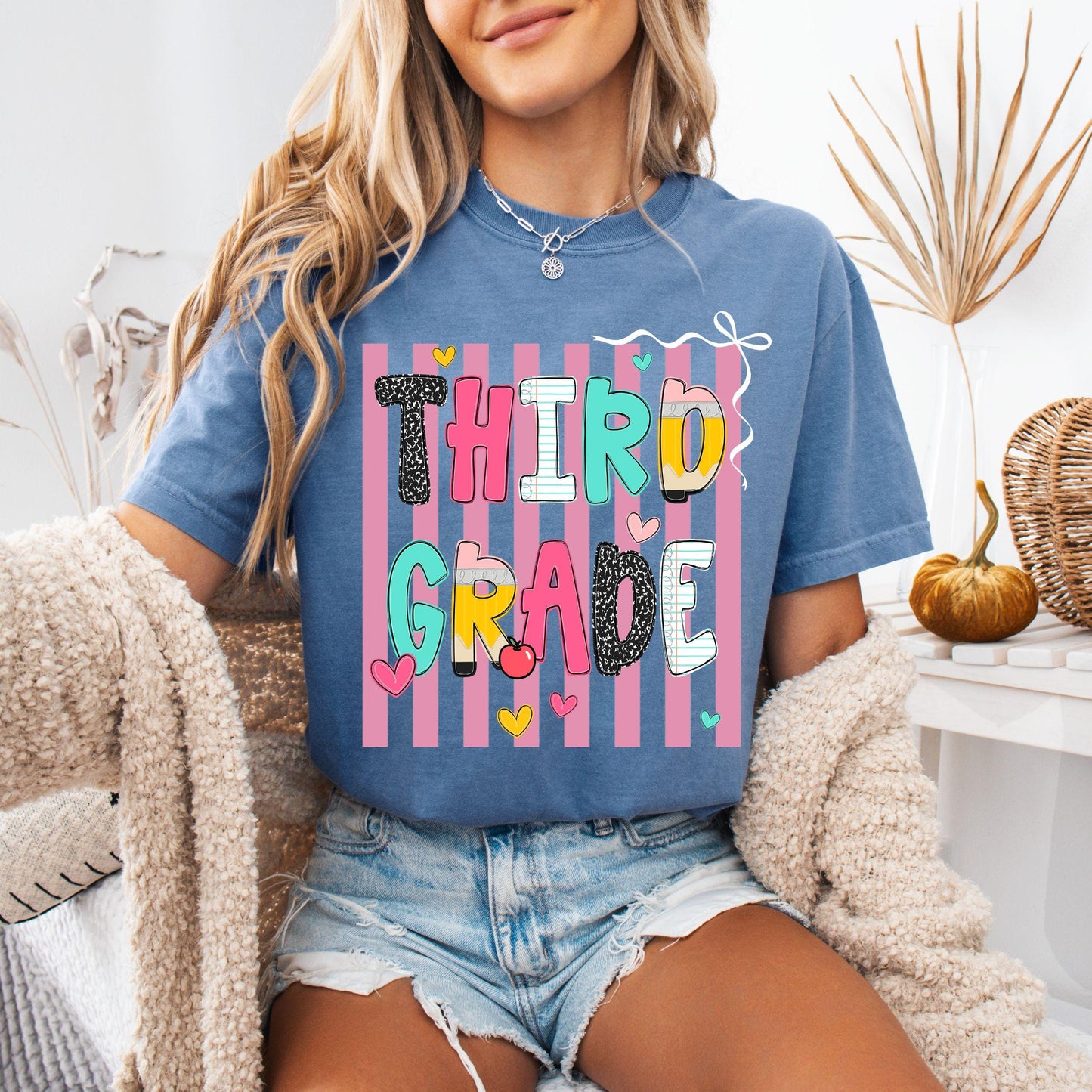 Third Grade Teacher Shirt