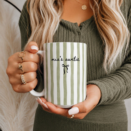 Personalized Auntie Mug