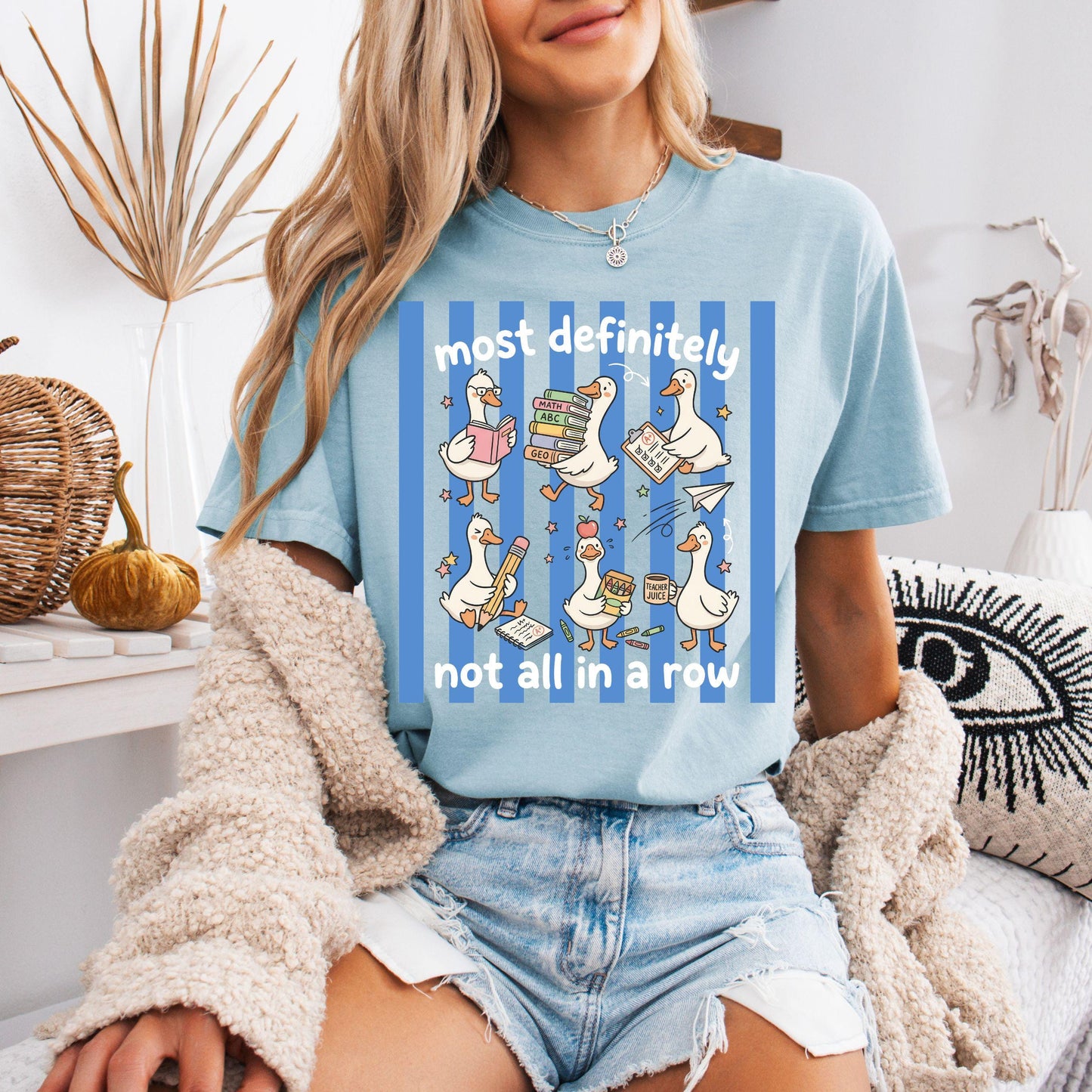 Silly Teacher Goose Shirt
