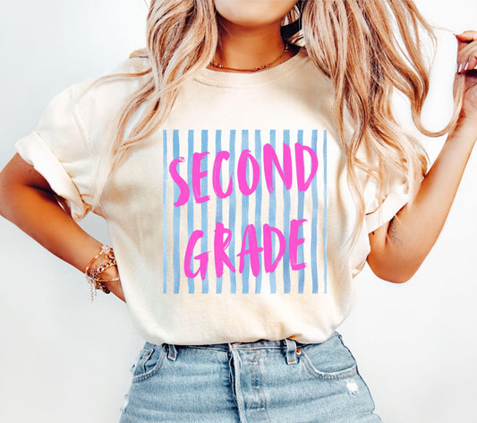 Second Grade Teacher Shirt