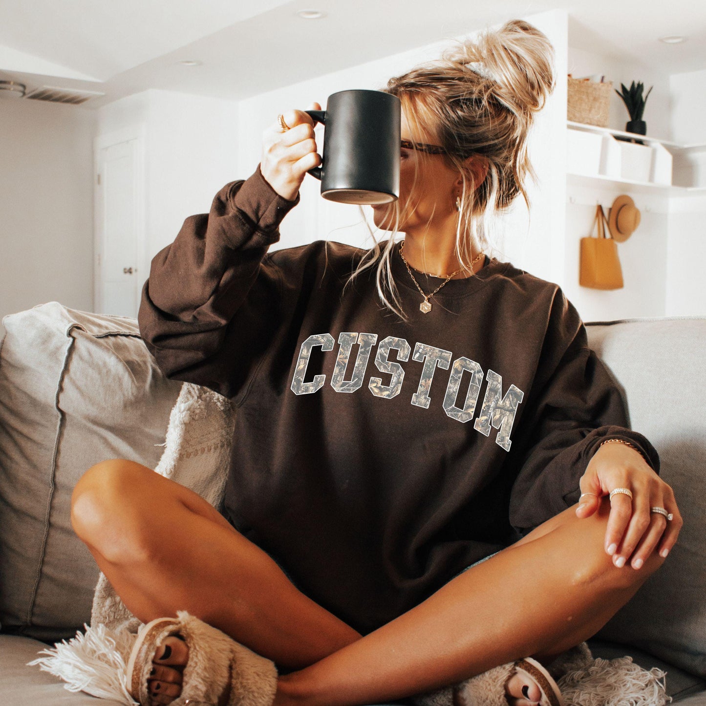 Custom Camo Sweatshirt
