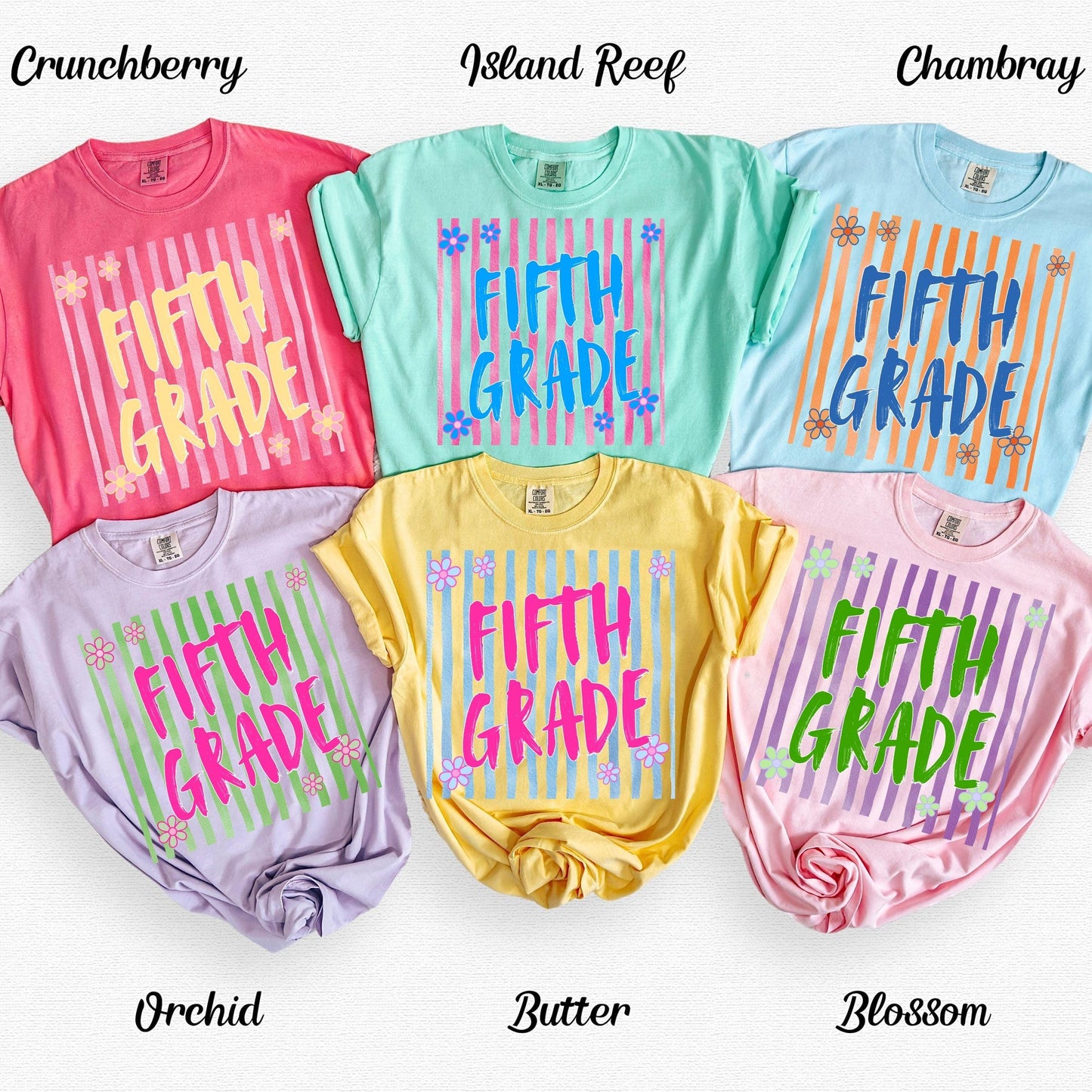 Fifth Grade Teacher Shirt
