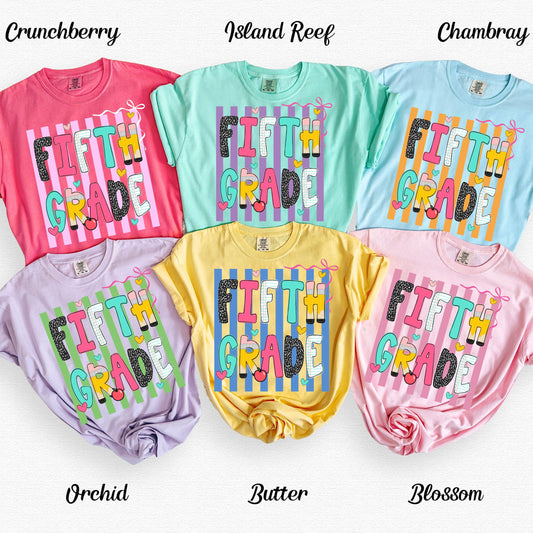 Fifth Grade Teacher Shirt