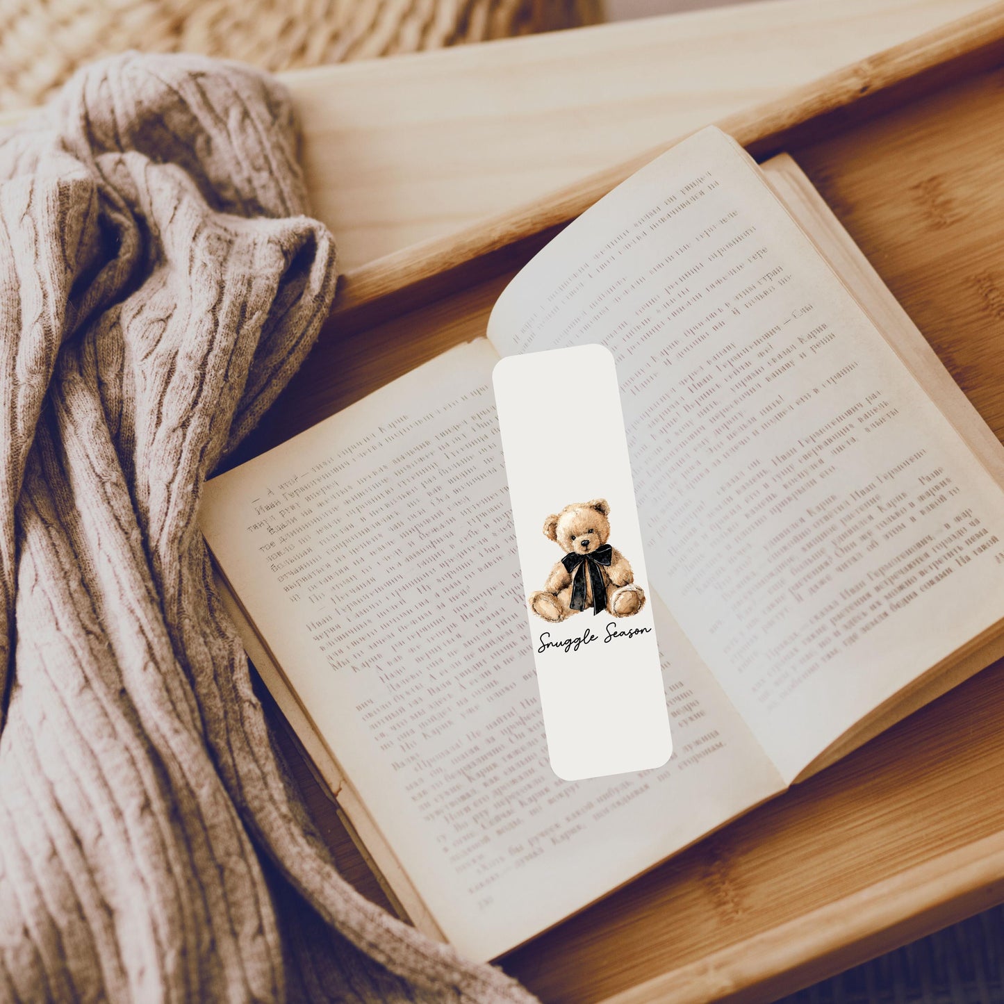 Cute Teddy Bear Bookmark