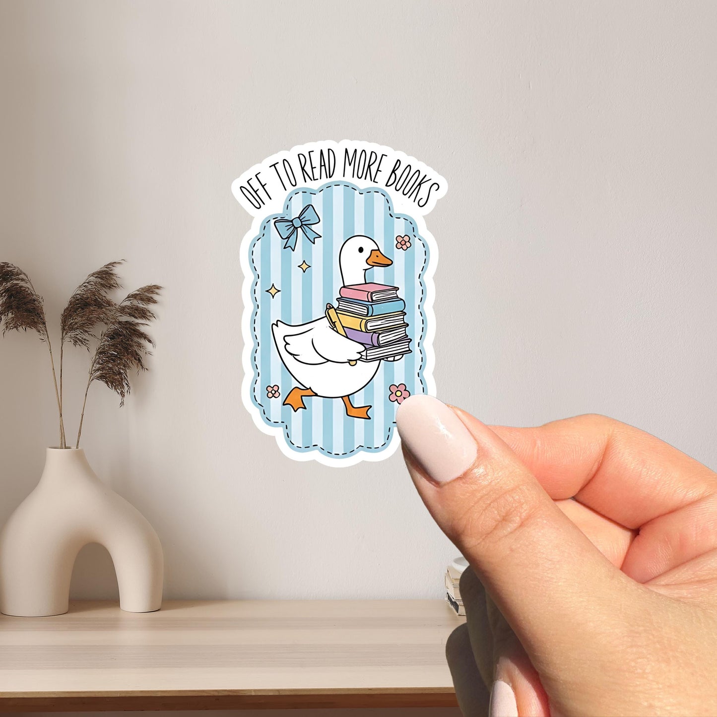 Coquette Goose Stickers