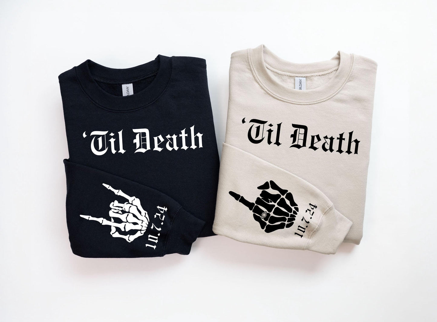 Til Death Mr and Mrs Sweater