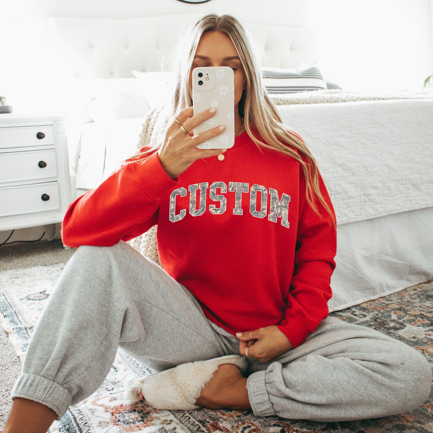 Custom Camo Sweatshirt
