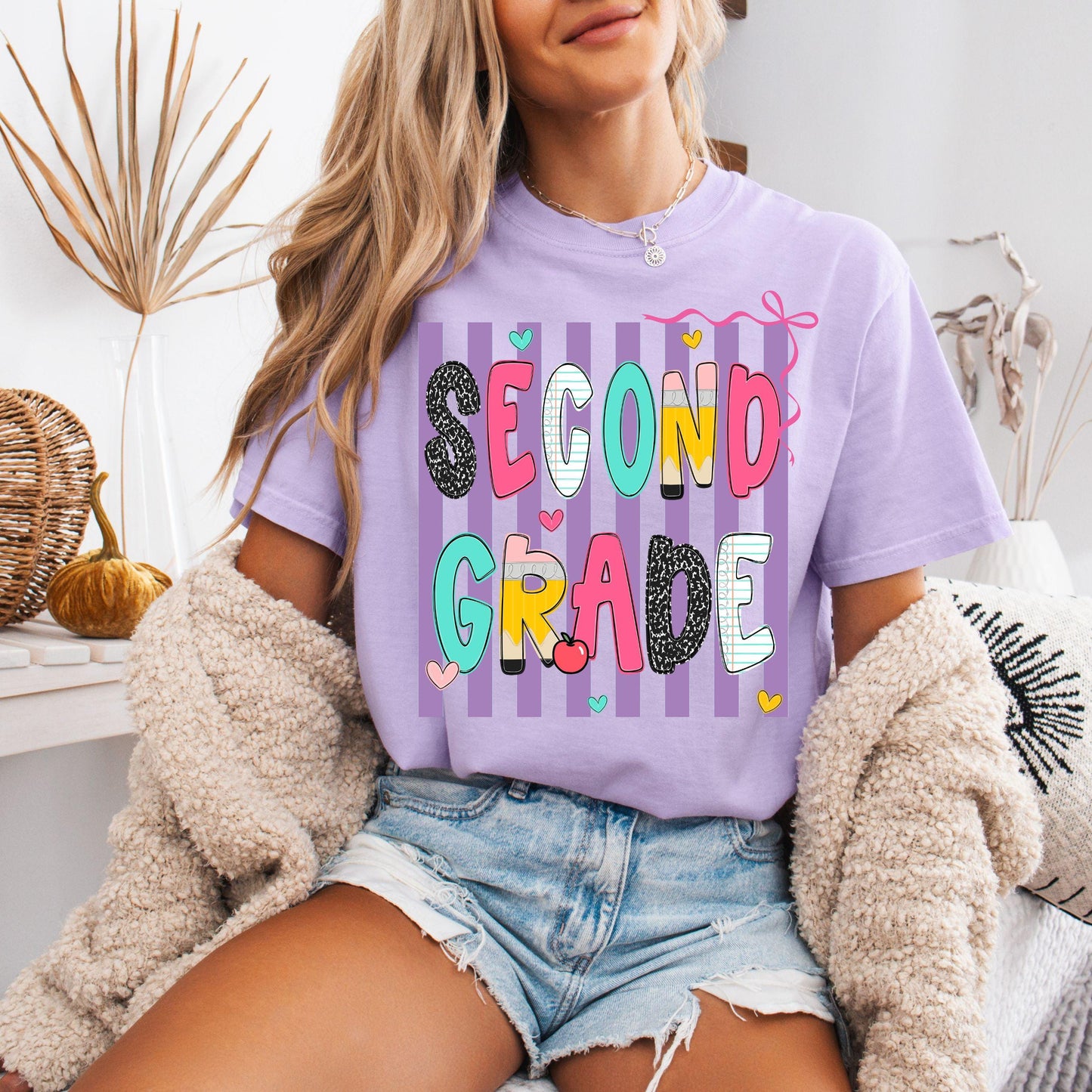 Second Grade Teacher Shirt