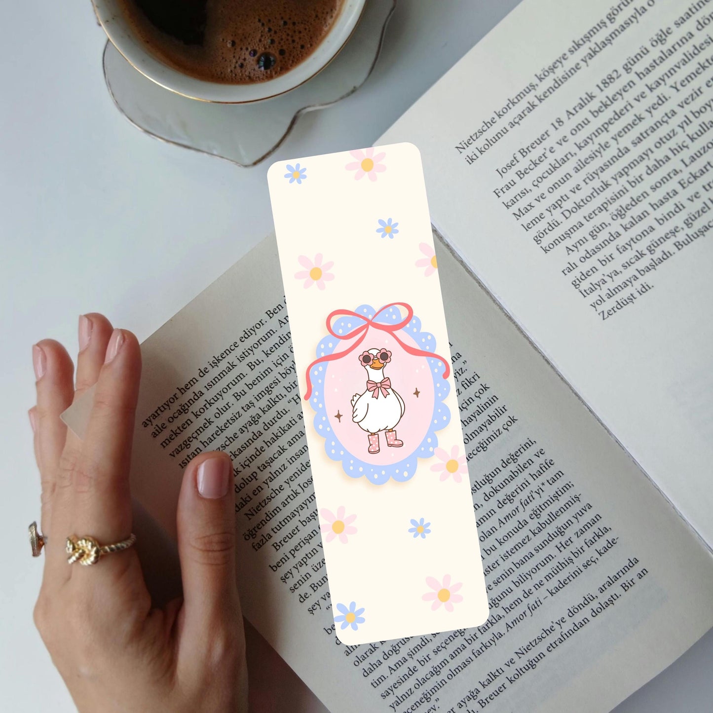 Coquette Goose Sticker