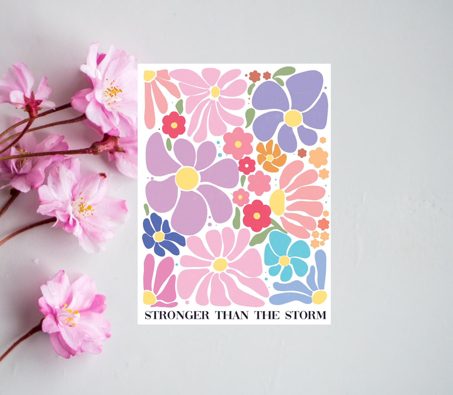 Stronger Than The Storm Sticker