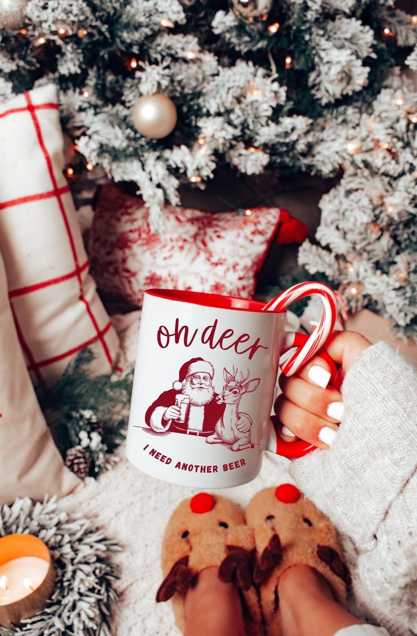 Santa Beer Mug