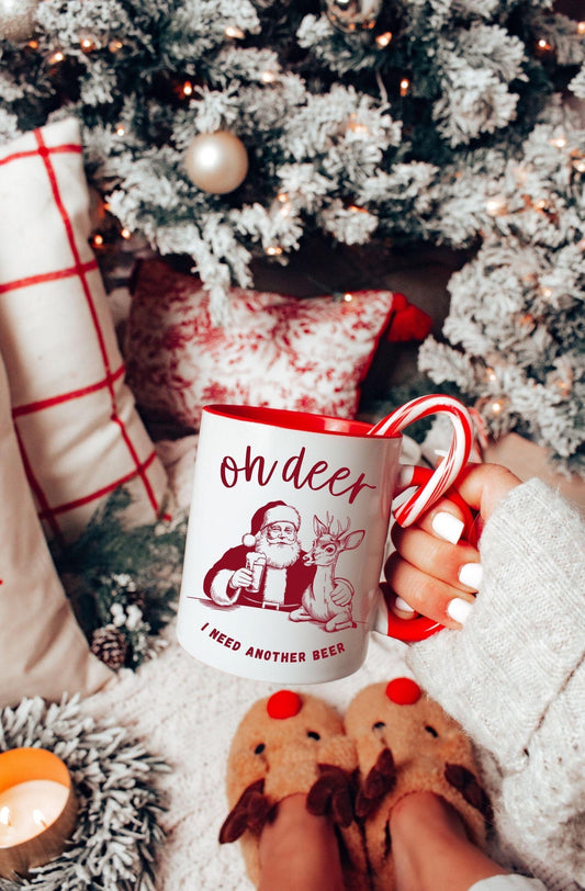 Santa Beer Mug