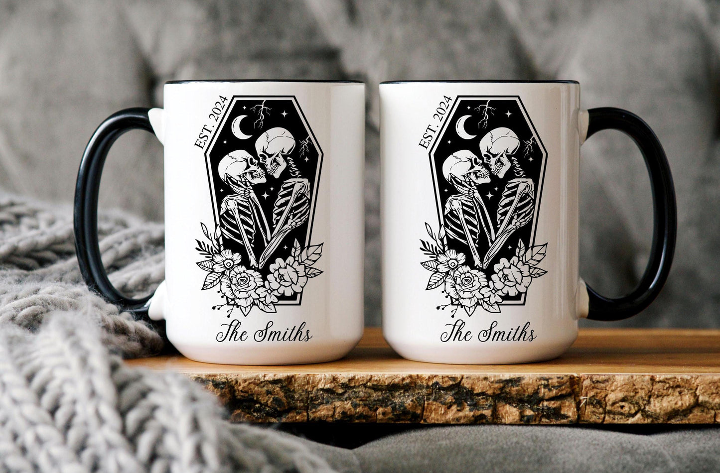 Mr And Mrs Halloween Mugs