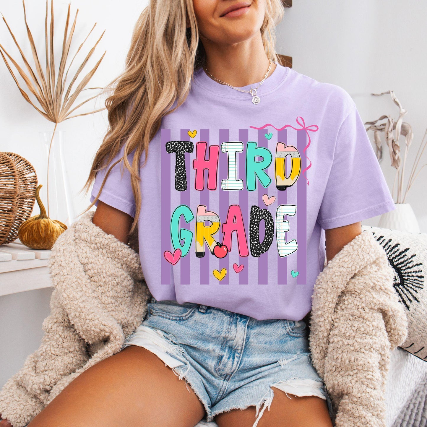 Third Grade Teacher Shirt