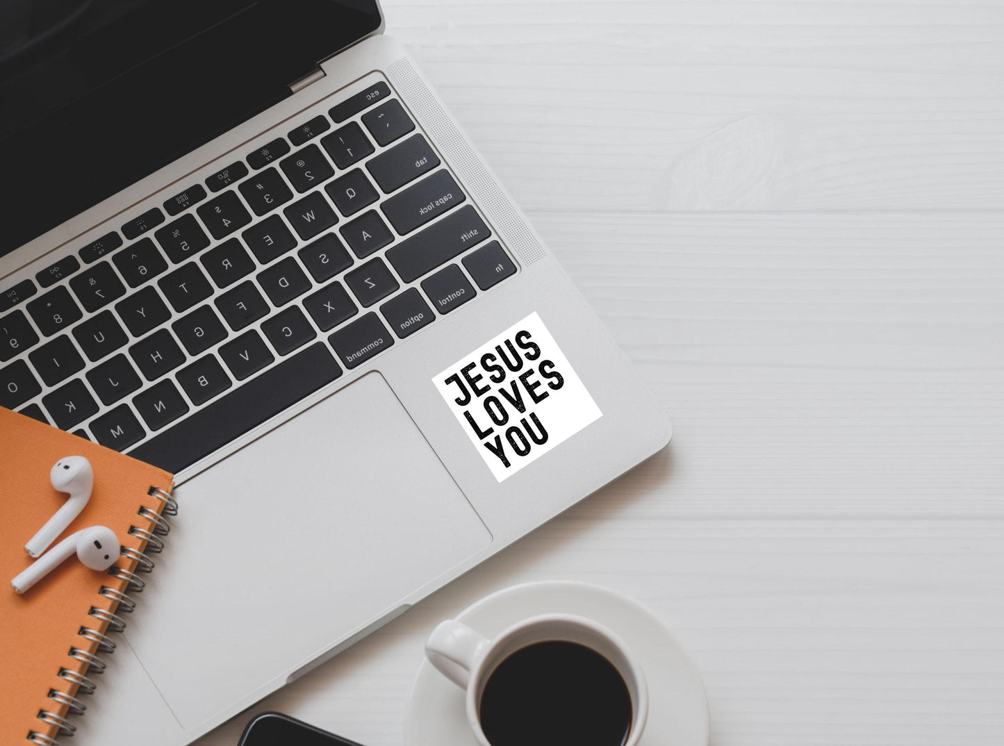Jesus Loves You Christian Sticker