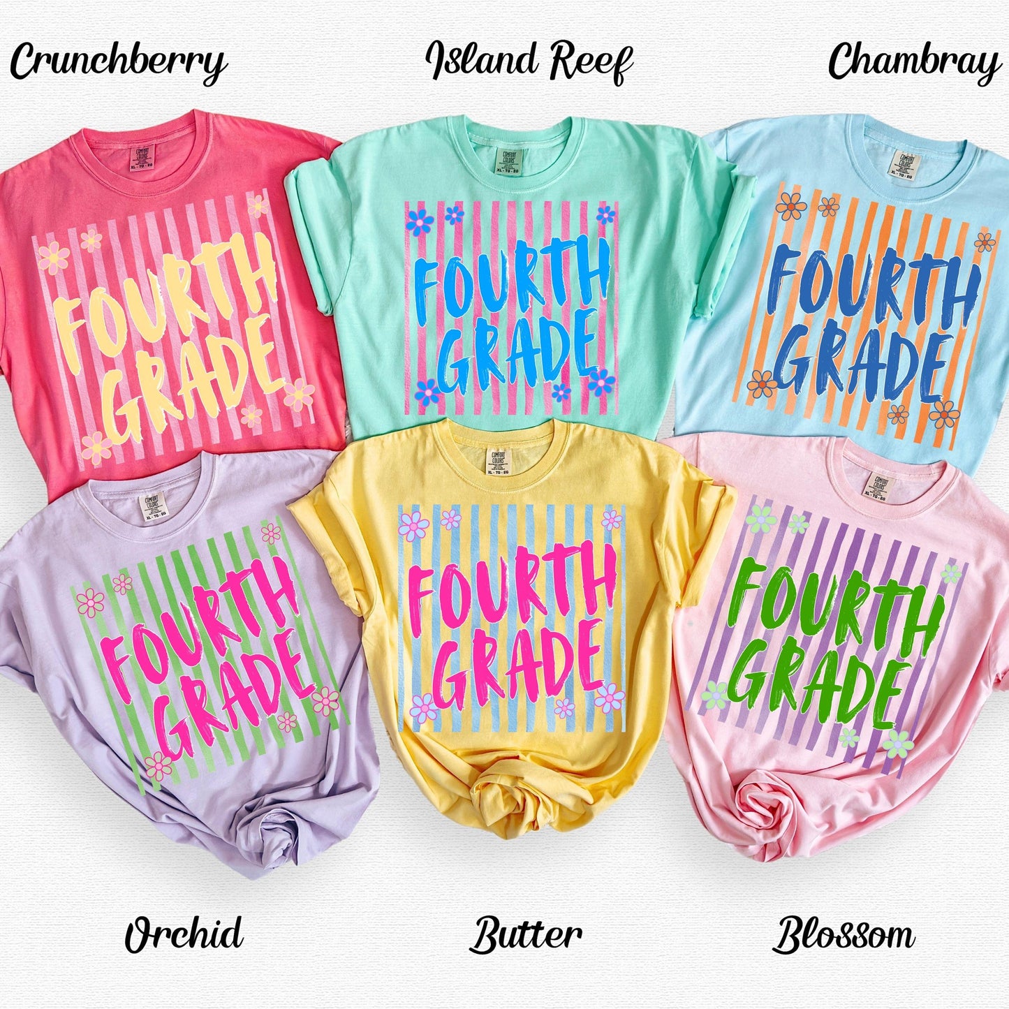 Fourth Grade Teacher Shirt