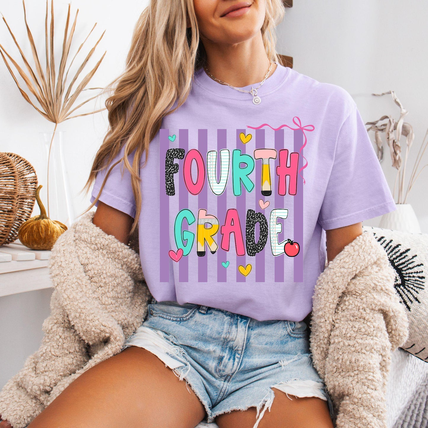 Fourth Grade Teacher Shirt