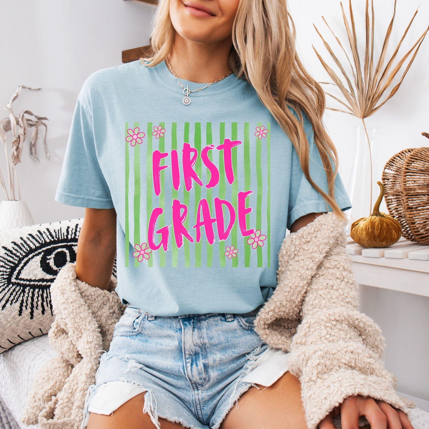 First Grade Teacher Shirt