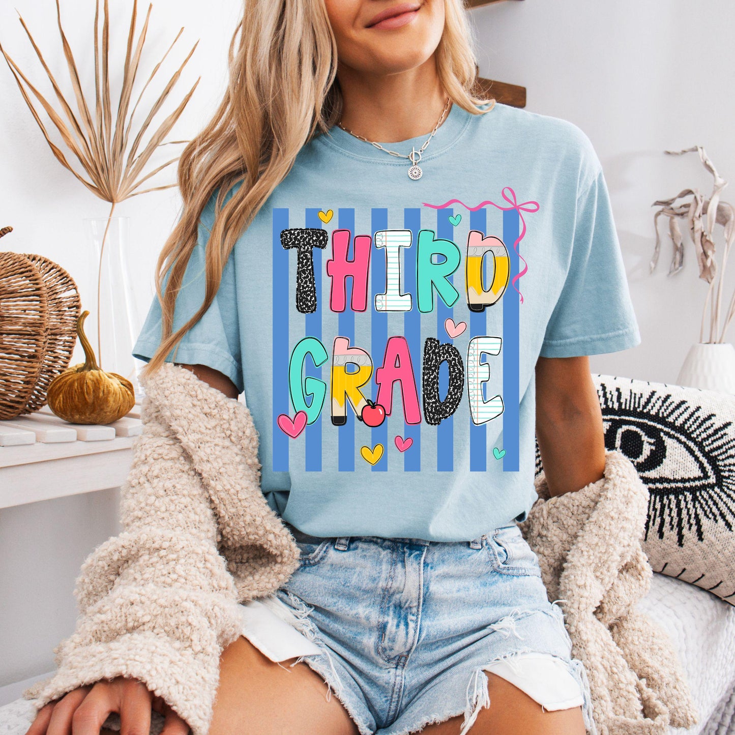 Third Grade Teacher Shirt