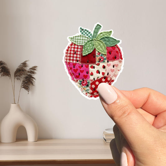 Cute Strawberry Sticker