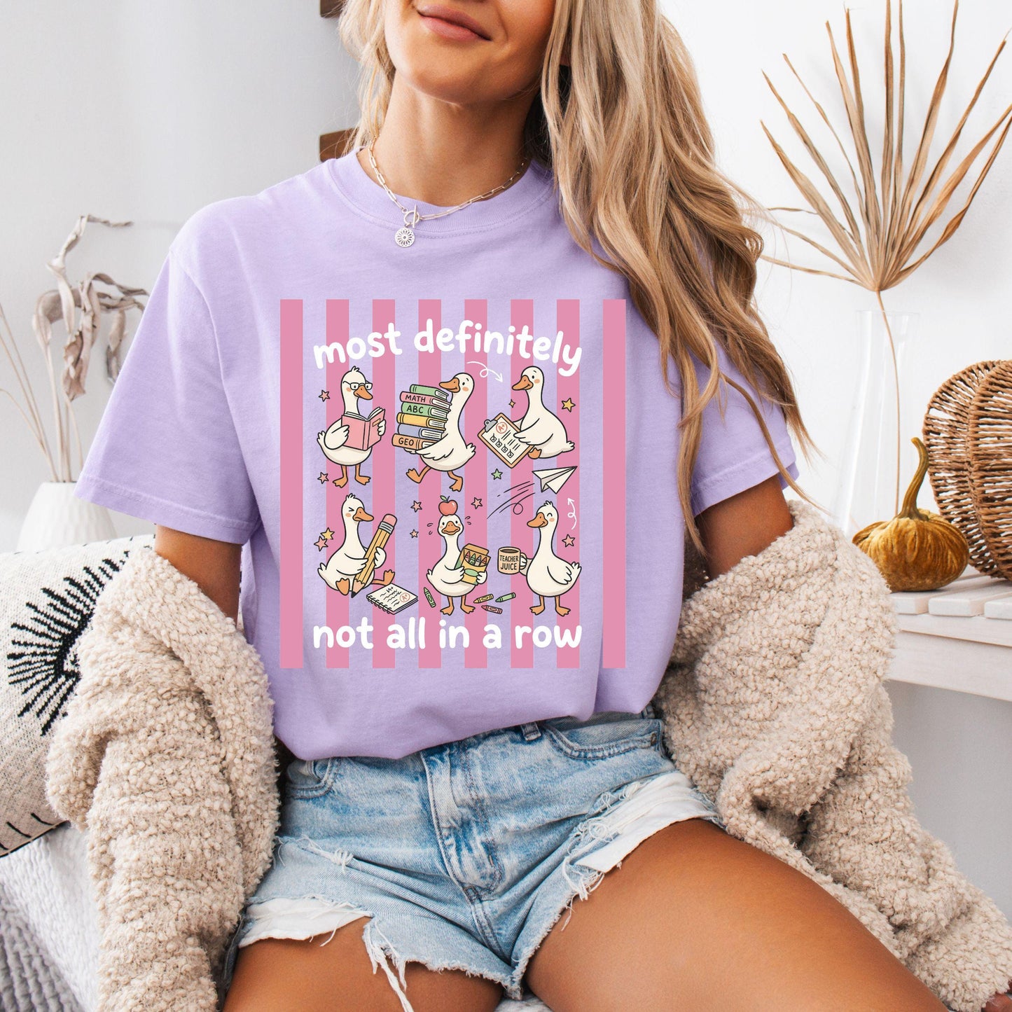 Silly Teacher Goose Shirt