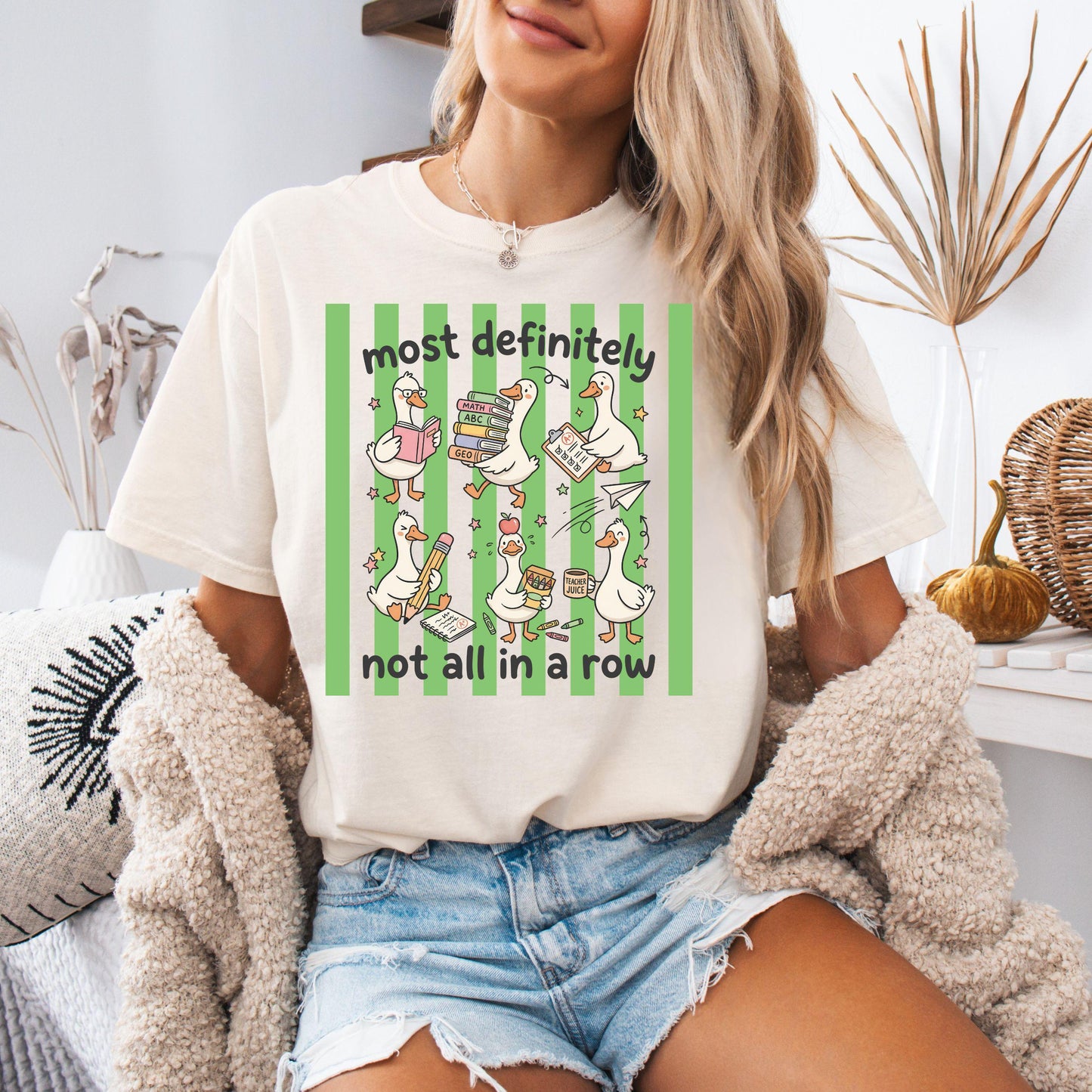 Silly Teacher Goose Shirt