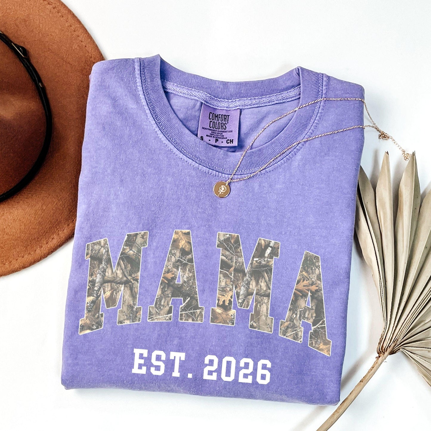 Custom Camo Mama Dad Shirt