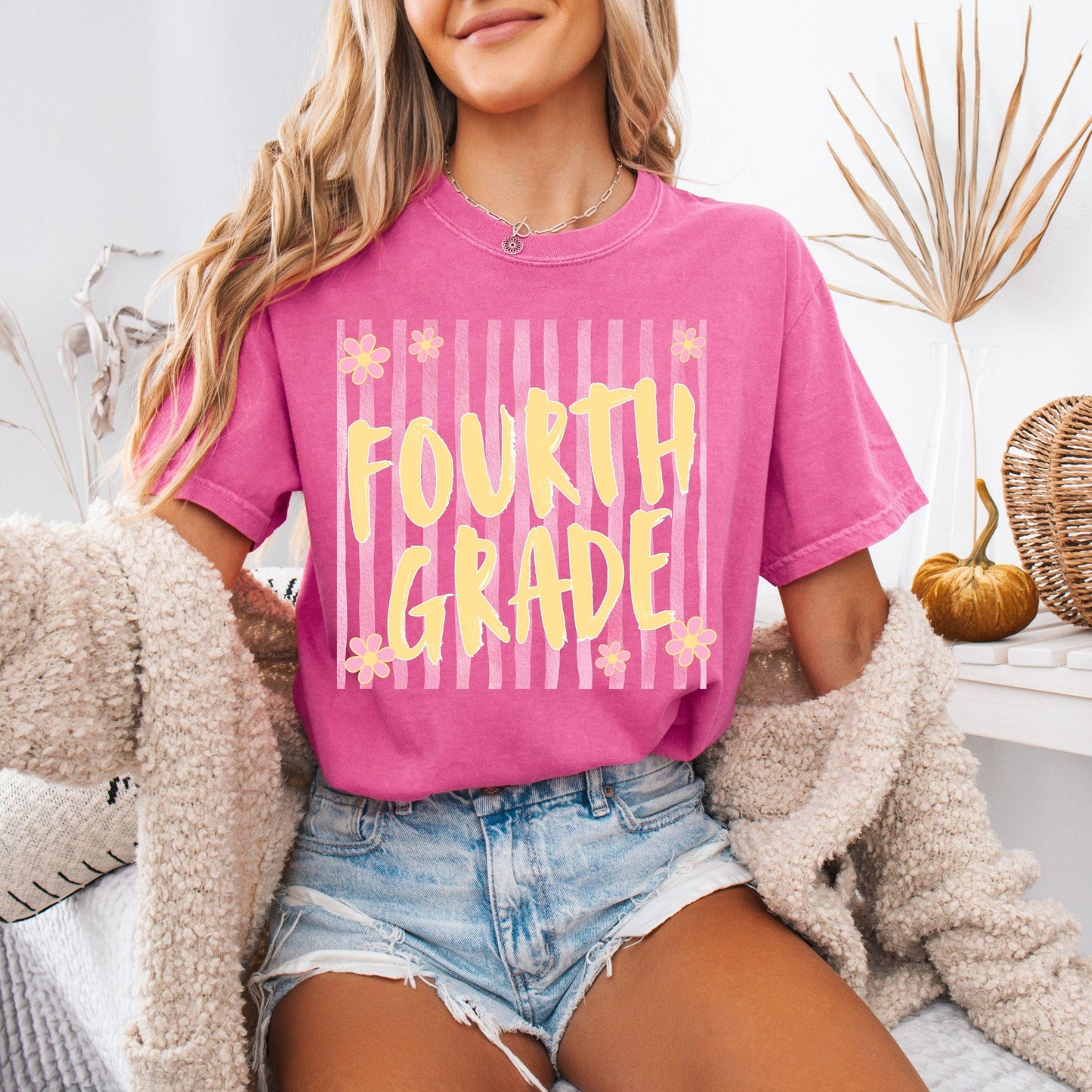 Fourth Grade Teacher Shirt