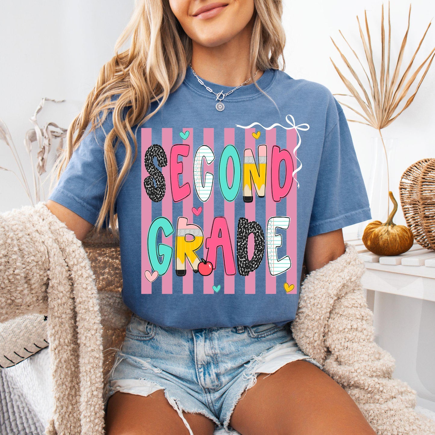 Second Grade Teacher Shirt