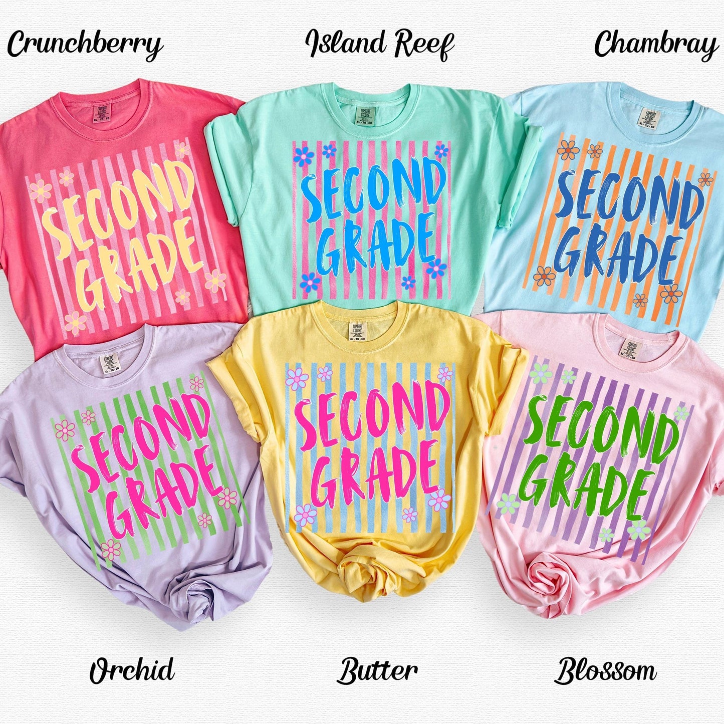 Second Grade Teacher Shirt